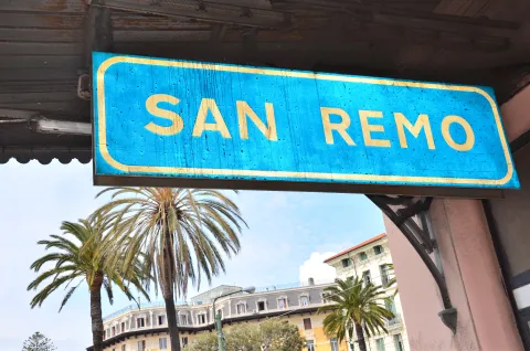 San remo skilt